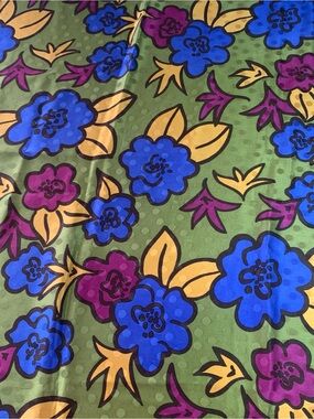 Givenchy Square Scarf in Silk and Floral Print 34”